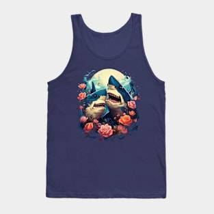 Romantic Sharks Tank Top